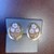 18k Cameo Floral Earring 